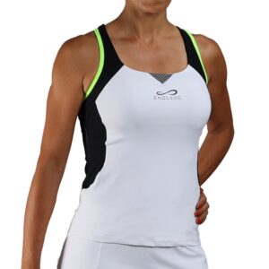 Endless Starlett Sleeveless T-shirt Blanco M Mujer