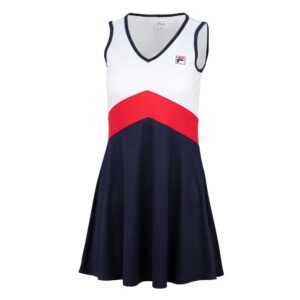 Fila Sport Gloria Dress Blanco,Azul L Mujer