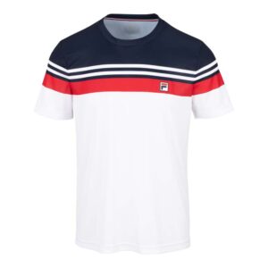 Fila Sport Malte Short Sleeve T-shirt Blanco S Hombre