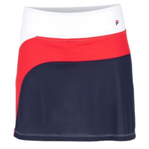 Fila Sport Michi Skirt Rojo,Blanco,Azul L Mujer