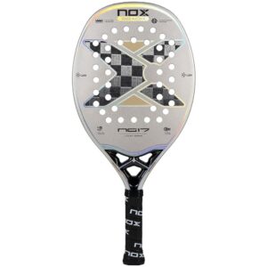 Nox Ng170 By Nicolas Gianotti Beach Tennis Racket 2023 Plateado 3355-355 gr