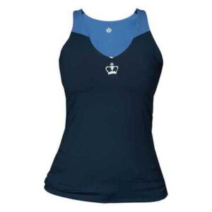 Black Crown Lecce Sleeveless T-shirt Azul S Mujer