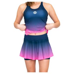 Bidi Badu Colortwist Printed Wavy Skirt Azul,Rosa L Mujer