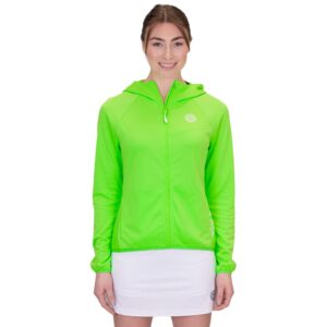 Bidi Badu Crew Full Zip Sweatshirt Verde L Mujer