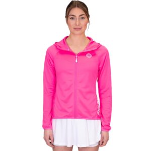 Bidi Badu Crew Full Zip Sweatshirt Rosa XS Mujer