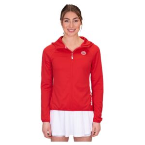 Bidi Badu Crew Full Zip Sweatshirt Rojo L Mujer