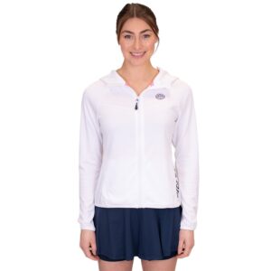 Bidi Badu Crew Full Zip Sweatshirt Blanco M Mujer