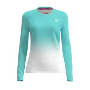 Bidi Badu Crew Gradiant Long Sleeve T-shirt Blanco,Azul 6-7 Years Niño