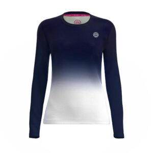 Bidi Badu Crew Gradiant Long Sleeve T-shirt Blanco,Azul 10-11 Years Niño