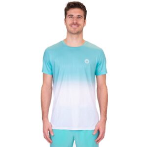 Bidi Badu Crew Gradiant Short Sleeve T-shirt Blanco,Azul M Hombre