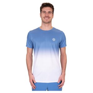 Bidi Badu Crew Gradiant Short Sleeve T-shirt Blanco,Azul L Hombre