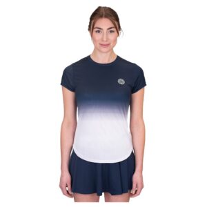 Bidi Badu Crew Gradiant Short Sleeve T-shirt Blanco,Azul XL Mujer