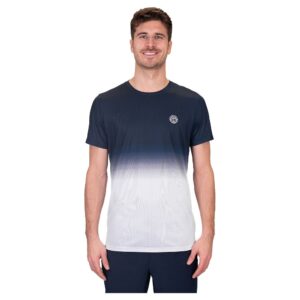 Bidi Badu Crew Gradiant Short Sleeve T-shirt Blanco,Azul XL Hombre