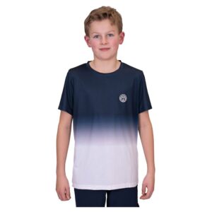 Bidi Badu Crew Gradiant Short Sleeve T-shirt Blanco,Azul 8-9 Years Niño