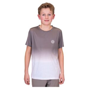 Bidi Badu Crew Gradiant Short Sleeve T-shirt Blanco,Gris 6-7 Years Niño