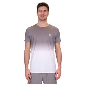 Bidi Badu Crew Gradiant Short Sleeve T-shirt Blanco,Gris S Hombre