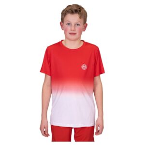 Bidi Badu Crew Gradiant Short Sleeve T-shirt Rojo,Blanco 12-13 Years Niño