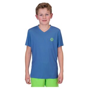 Bidi Badu Crew Inside Out V-neck Short Sleeve T-shirt Azul 6-7 Years Niño