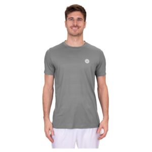 Bidi Badu Crew Short Sleeve T-shirt Gris S Hombre