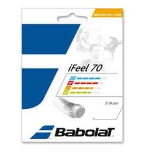 Babolat Ifeel 70 200 M Badminton Reel String Azul 0.70 mm