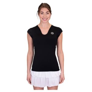 Bidi Badu Crew V-neck Short Sleeve T-shirt Negro XS Mujer