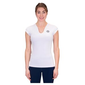 Bidi Badu Crew V-neck Short Sleeve T-shirt Blanco XL Mujer