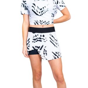 Bidi Badu Melbourne Printed Cut Out Skirt Blanco S Mujer