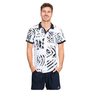 Bidi Badu Melbourne Short Sleeve Polo Blanco L Hombre