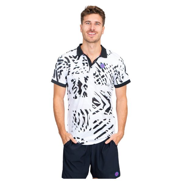 Bidi Badu Melbourne Short Sleeve Polo Blanco L Hombre