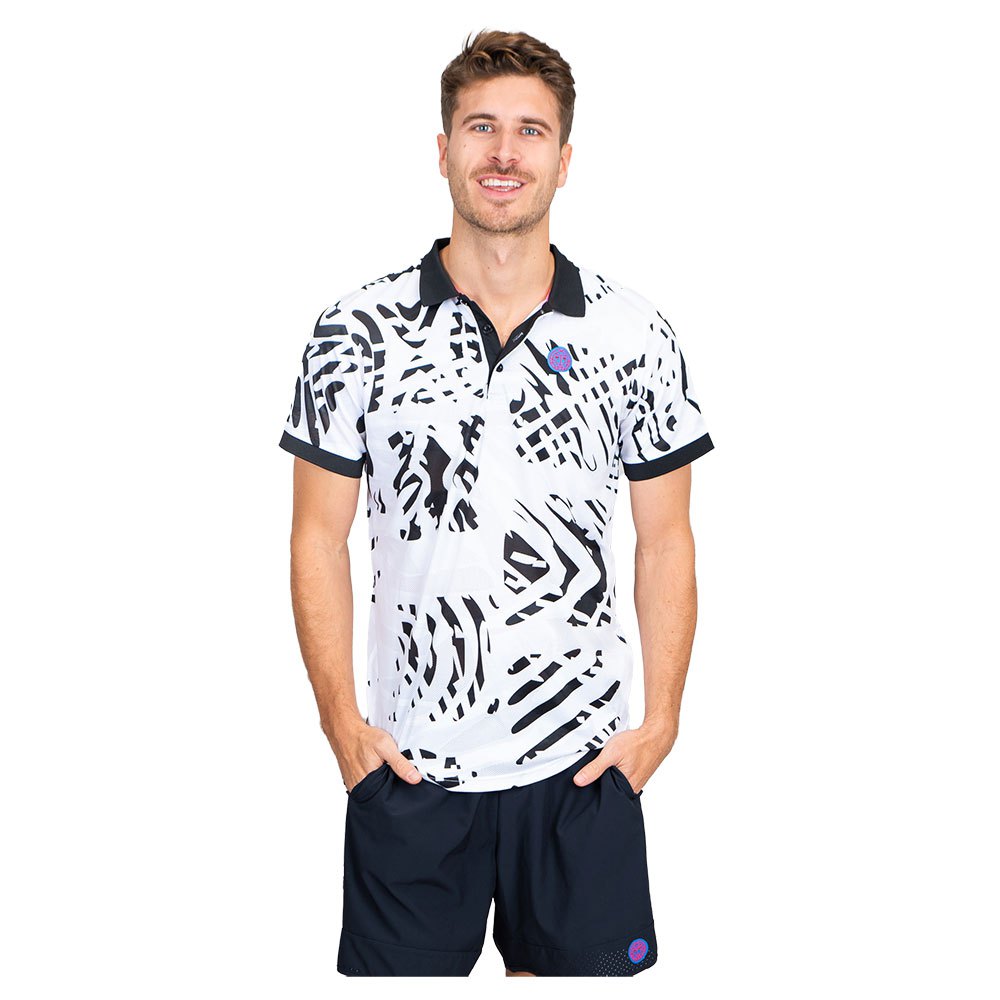 Bidi Badu Melbourne Short Sleeve Polo Blanco M Hombre