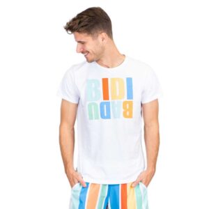 Bidi Badu Paris Chill Short Sleeve T-shirt Blanco 2XL Hombre
