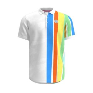 Bidi Badu Paris Short Sleeve Polo Rojo,Azul 2XL Hombre