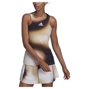 Adidas Mel Sleeveless T-shirt Beige L Mujer