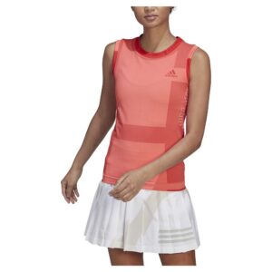 Adidas Premium Sleeveless T-shirt Rojo L Mujer