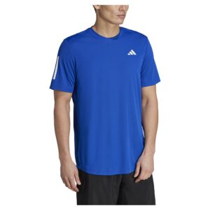 Adidas Club 3 Stripes Short Sleeve T-shirt Azul XL Hombre