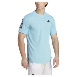 Adidas Club 3 Stripes Short Sleeve T-shirt Azul XL Hombre