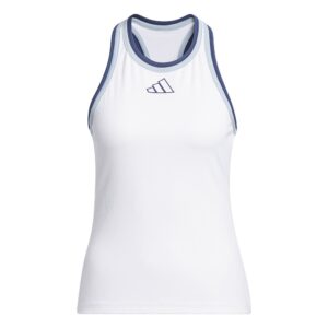 Adidas Clubhouse Classic Premium Sleeveless T-shirt Blanco XL Mujer