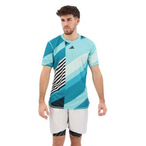 Adidas Reversible Aeroready Freelift Pro Short Sleeve T-shirt Azul M Hombre
