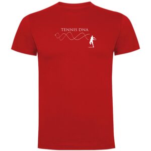 Kruskis Tennis Dna Short Sleeve T-shirt Rojo 3XL Hombre