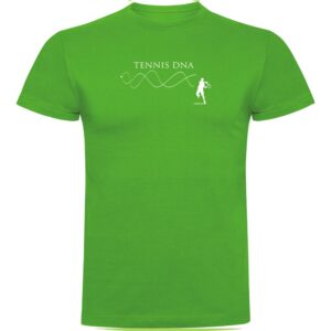 Kruskis Tennis Dna Short Sleeve T-shirt Verde L Hombre