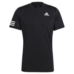 Adidas Club 3-stripe Short Sleeve T-shirt Negro XS Hombre