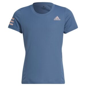 Adidas Club Short Sleeve T-shirt Azul 7-8 Years Niño