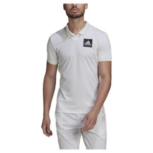 Adidas Paris Flt Short Sleeve Polo Blanco S Hombre