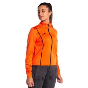 Joma Challenge Full Zip Sweatshirt Naranja L Mujer