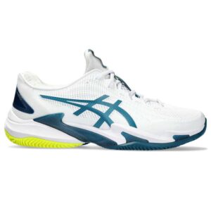 Asics Court Ff 3 Clay Clay Shoes Blanco EU 46 1/2 Hombre