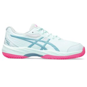 Asics Gel-game 9 Padel Gs Indoor Shoes Verde,Rojo,Rosa EU 37 1/2