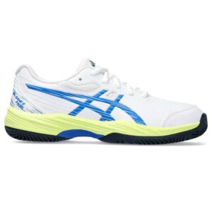 Asics Gel-game 9 Padel Gs Indoor Shoes Blanco EU 35 1/2