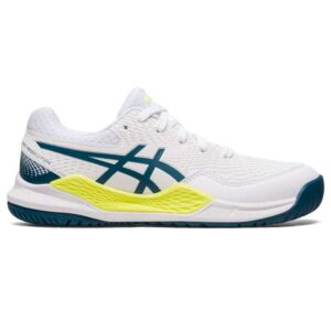 Asics Gel-resolution 9 Gs All Court Shoes Blanco EU 33