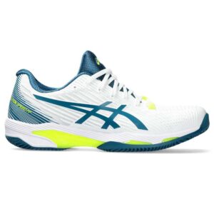 Asics Solution Speed Ff 2 Clay Clay Shoes Blanco EU 47 Hombre