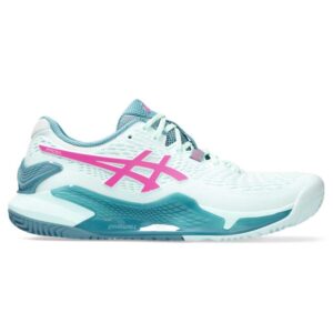 Asics Gel-resolution 9 Padel Shoes Verde EU 35 1/2 Mujer